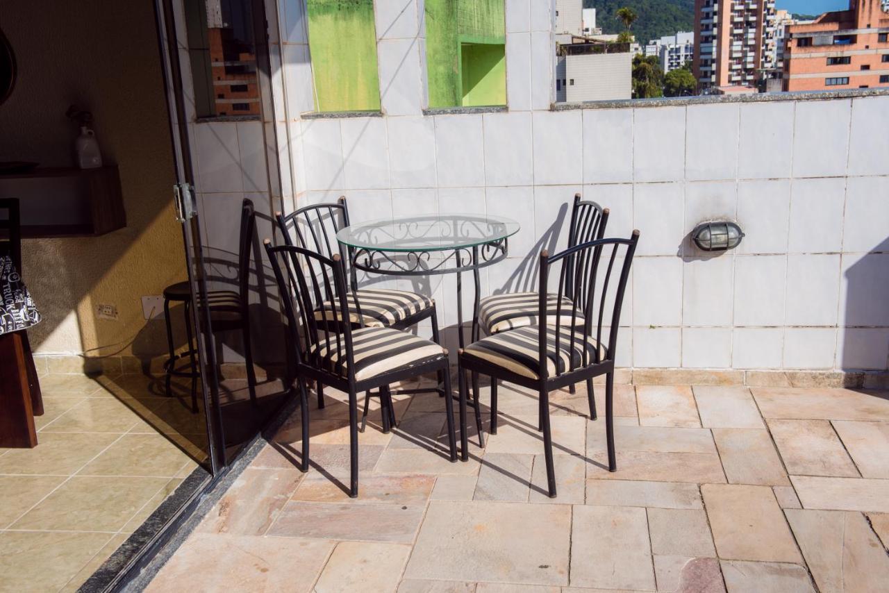 Cobertura Duplex Com Churrasqueira Guarujá Kültér fotó